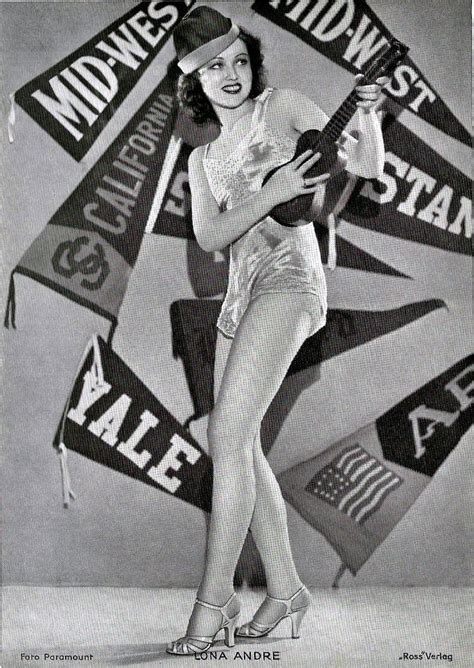 FTWB24 MAGAZINE PIN UP PICTURE 12X9 LONA ANDRE .